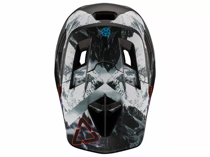 Leatt Casco MTB Gravity 4.0 - Negro / Blanco Alpine 2023 - Imagen 2