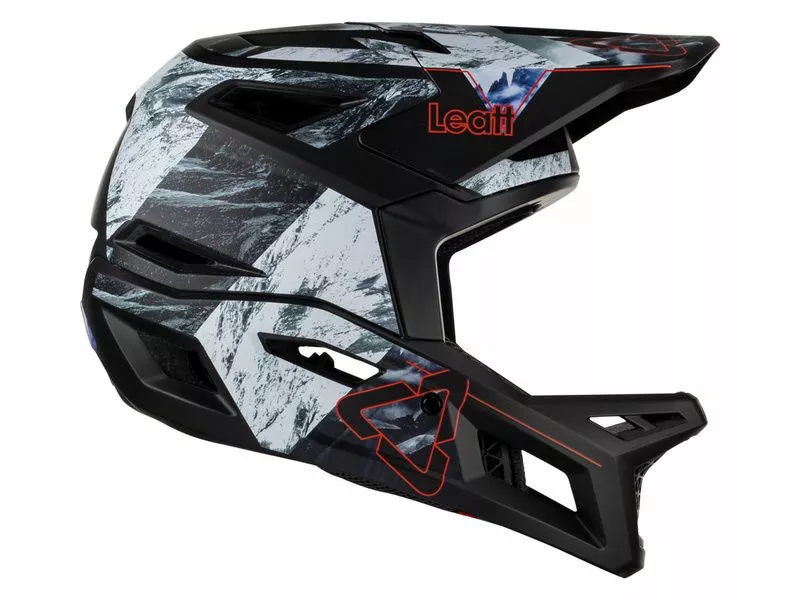 Leatt Casco MTB Gravity 4.0 - Negro / Blanco Alpine 2023 - Imagen 3