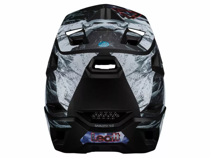 Leatt Casco MTB Gravity 4.0 - Negro / Blanco Alpine 2023 - Imagen 6