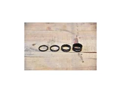 Funn - Espaciadores De Direccion 1-1/8 3-5-10-15 Mm Negros 1-1/8"