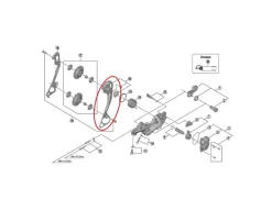Portapoleas EXT Shimano M7000 Sgs 10V