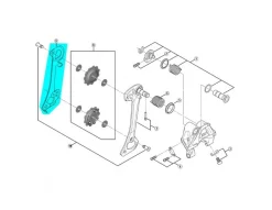 Shimano Portapoleas Interior SGS RD-T780