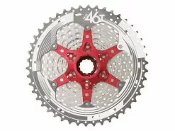 SUNRACE CSMX8 CASSETTE 11V 11/46 PLATA