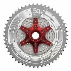 SUNRACE CSMX8 CASSETTE 11V 11/50 PLATA