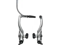 V-Brake Shimano BR-T 4000L Delantera Plata Con Guía De Cable