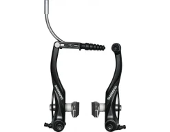 V-Brake Shimano BR-T 4010 Delantera Negro Con Guía De Cable