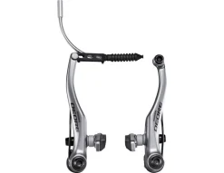 V-Brake Shimano Deore BR-T610 RD, Plata, Trekking