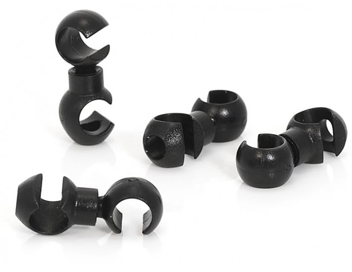 XLC BR-X13 SET 4 GANCHOS GIRATORIOS PARA CABLES DE FRENO/CAMBIO